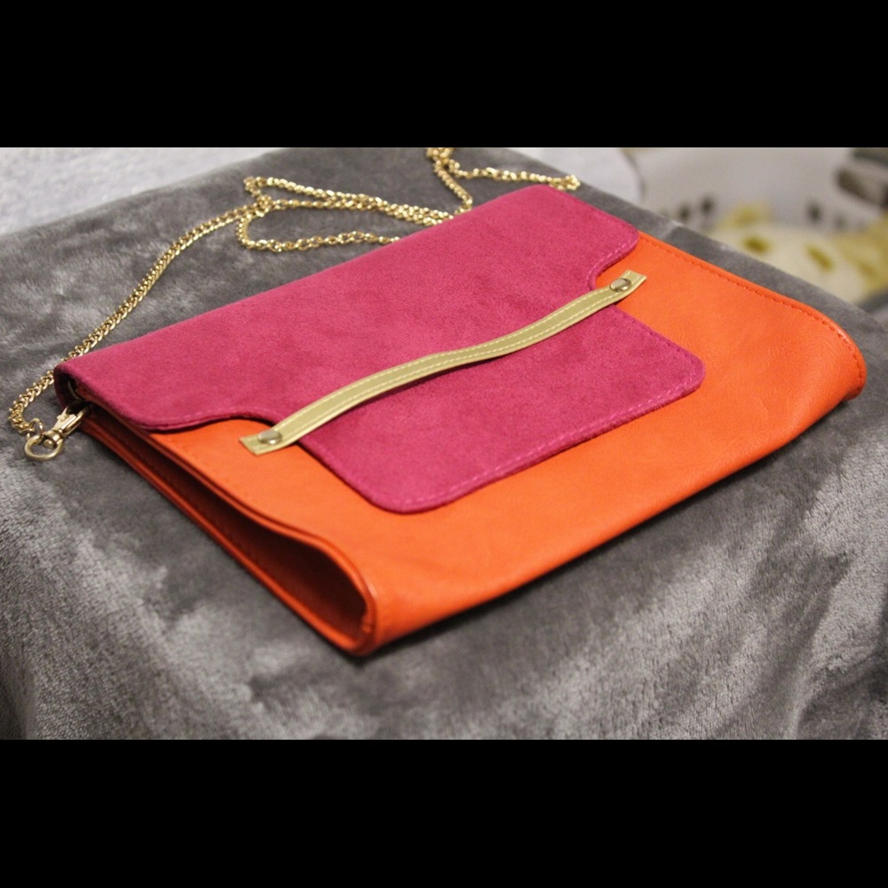 Orange and Pink Purse!!!!